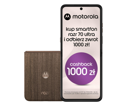 Smartfon Motorola razr 70 Ultra 5G 16/512GB Cocoa 165Hz